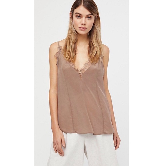 Free People Tops - Free People Lost Dreams Silk Cami